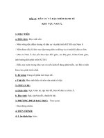 Giáo án địa lý lớp 8 - DÂN CƯ VÀ ĐẶC ĐIỂM KINH TẾ KHU VỰC NAM Á doc