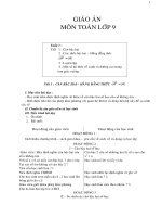 Giao An Dsi So 9 ( ca nam)