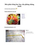 Đèn pháo bông hay hay cho phòng chúng mình doc