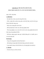 Giáo án địa lý 7 - CHƯƠNG II: MÔI TRƯỜNG ĐỚI ÔN HÒA - HOẠT ĐỘNG KINH TẾ CỦA CON NGƯỜI Ở ĐỚI ÔN HOÀ ppsx