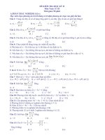 Đề tham khảo Toán_11 HK_II số 8