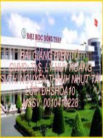 một số hợp chất của sắt