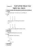 khảo sát ứng dụng MATLAB trong điều khiển tự động, chương 10 pot