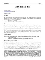 giới thiệu jsp