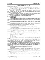 Chuyen de luyen thi DH-CD