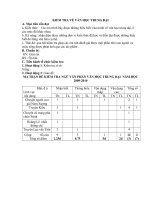 3Bài kiểm tra Văn- Tiếng Việt HK I Lớp 9