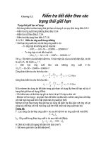 thiết kế cầu qua sông với phương án '''''''' dầm bê tông cốt thép'''''''', chương 12 ppsx