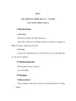 Giáo án địa lý lớp 8 - ĐẶC ĐIỂM TỰ NHIÊN DÂN CƯ – XÃ HỘI CÁC NƯỚC ĐÔNG NAM Á ppsx
