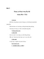 Giáo án Công nghệ lớp 9 - Dụng cụ dùng trong lắp đặt mạng điện ( Tiếp) pot