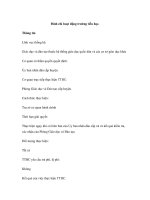 Đình chỉ hoạt động trường tiểu học. doc