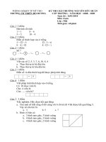 Đề thi Nguyễn Hữu Huân khối 1_Toan