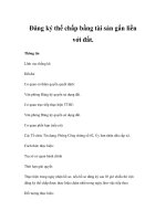 Đăng ký thế chấp bằng tài sản gắn liền với đất potx