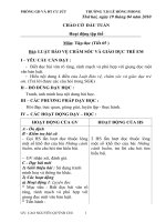 Giao an tuan 33 - Da chinh sua