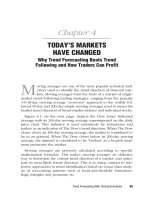 Trend Forecasting With Technical Analysis Chapter 4 pptx