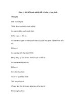 Đăng ký giải thể doanh nghiệp đối với công ty hợp danh ppt