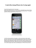 5 cách để sử dụng iphone như ổ cứng