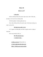 Giáo án Công nghệ lớp 9 - Kiểm tra 45'''' pot