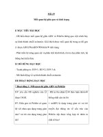 Sinh học 9 - Tiết 19: Mối quan hệ giữa gen và tính trạng ppt