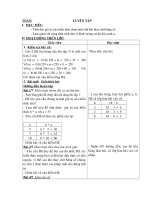 Luyện tập biểu thức có chứa một chữ