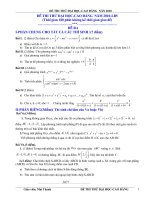 đề đáp án thi thử ĐH-CĐ 2010 LB5