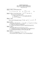 ĐỀ THI +ĐÁP ÁN THI HKII THAM KHẢO