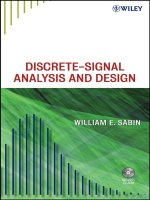 DISCRETE-SIGNAL ANALYSIS AND DESIGN- P1 pptx