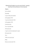 Tiếp nhận công bố sản phẩm rau, quả, chè an toàn (VietGAP) - trường hợp công bố dựa trên kết quả đánh giá của Tổ chức chứng nhận docx