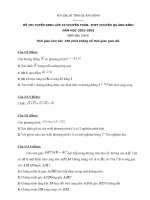 Đề vào 10 chuyên toán (đ 15)