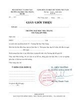 Mẫu giấy giới thiệu thực tập pps