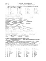 kiem tra 1 tiet lop 9 thang 4