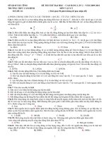 Đề thi  đai học 2009-2010