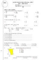 ĐỀ ÔN THI THI CUỐI HK II  09-10