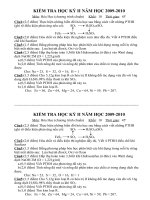 Đề tham khảo Hóa_10 HK_II số 3