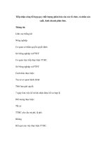 Tiếp nhận công bố hợp quy chất lượng phân bón của các tổ chức, cá nhân sản xuất, kinh doanh phân bón pptx