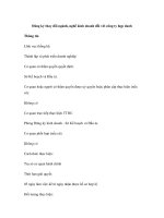 Đăng ký thay đổi ngành, nghề kinh doanh đối với công ty hợp danh potx