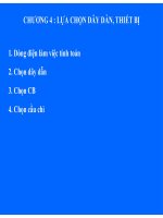 khái quát về mạng điện, chương 7 pps