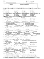 ENGLISH8TEST4 (2010)