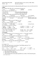 Đề tham khảo hk2 09-10 Hóa 8_1