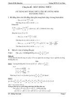 Chuyên đề bất đẳng thức