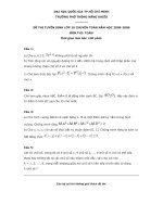 Đề vào 10 chuyên toán (đ34)