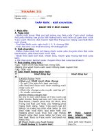 lớp 3 CKT tuần 31 ( 3 cột )