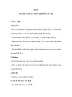 Sinh học 6 - Bài 11: SỰ HÚT NƯỚC VÀ MUỐI KHOÁNG CỦA RỄ pot