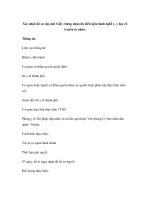 Xác nhận hồ sơ cấp mới Giấy chứng nhận đủ điều kiện hành nghề y, y học cổ truyền tư nhân docx