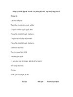 Đăng ký thành lập chi nhánh, văn phòng đại diện trực thuộc hợp tác xã. pot