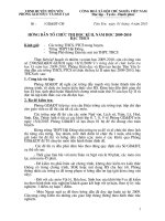 Hhướng dẫn thi học kì II năm học 09-10