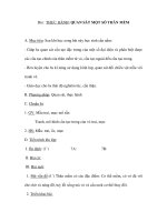 Giáo án Sinh 7 - QUAN SÁT MỘT SỐ THÂN MỀM ppsx