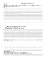 ĐỀ THI KHẢO SÁT HỌC SINH GIỎI LƠP 4