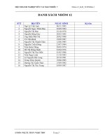 Tiểu luận tài chính: MỘT DOANH NGHIỆP NÊN VAY BAO NHIÊU ?