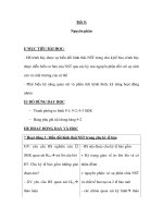 Sinh học 9 - Tiết 9: Nguyên phân pptx