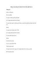 Đăng ký hoạt động chi nhánh tổ chức hành nghề luật sư doc